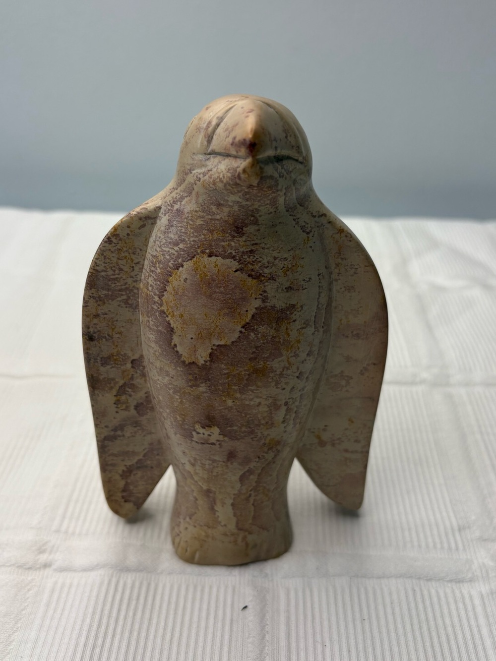 Hand Carved Soapstone Penguin Figurine